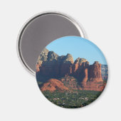 Coffee Pot Rock I in Sedona Arizona Magnet (Vorderseite/Rückseite)