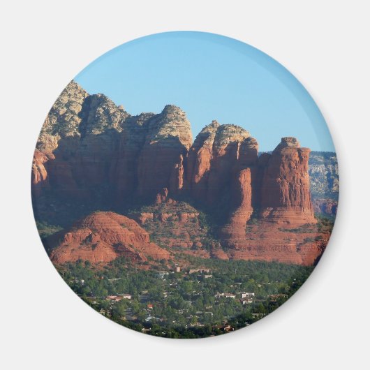 Coffee Pot Rock I in Sedona Arizona Magnet (Vorne)