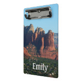 Coffee Pot Rock I in Sedona Arizona Mini Klemmbrett (Gewinkelt2)
