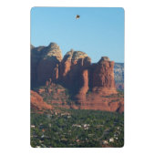 Coffee Pot Rock I in Sedona Arizona Mini Klemmbrett (Rückseite)