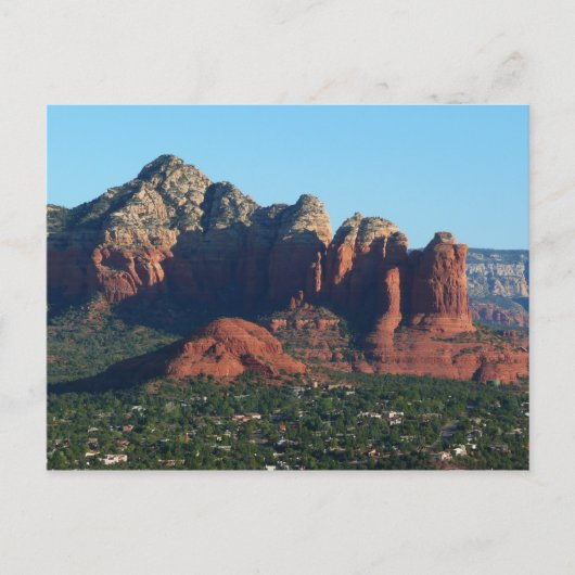 Coffee Pot Rock I in Sedona Arizona Postkarte (Vorderseite)