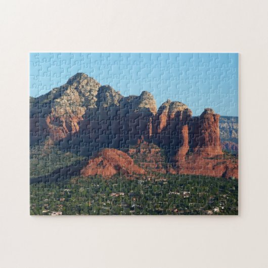 Coffee Pot Rock I in Sedona Arizona Puzzle (Horizontal)