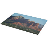 Coffee Pot Rock I in Sedona Arizona Schneidebrett (Ecke)