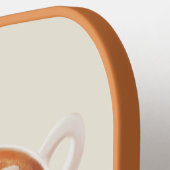 Coffee Pun: Iron T Foaming With Feelings Art Pickleball Schläger (Linke Seite)