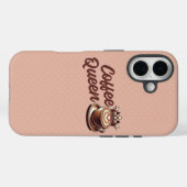 Coffee Queen Case-Mate iPhone Hülle (Rückseite (Horizontal))