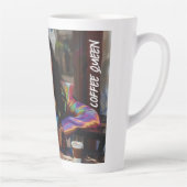 Coffee Queen Digital Art Milchtasse (Rechts)