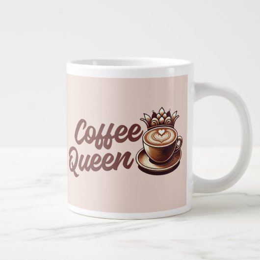 Coffee Queen Jumbo-Tasse (Rechts)
