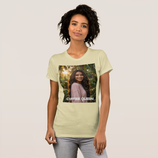 COFFEE QUEEN T-Shirt (Vorne ganz)