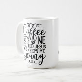 Coffee Quotes Kaffeetasse (Vorderseite Links)