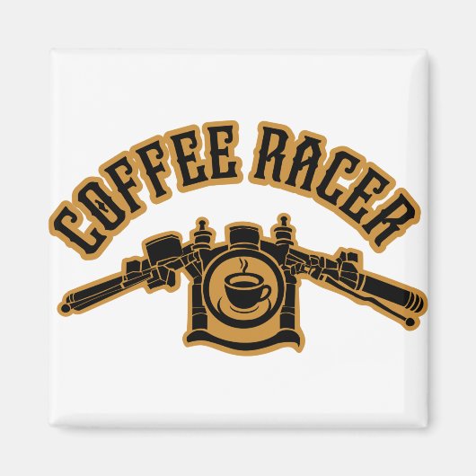 COFFEE RACER MAGNET (Vorne)