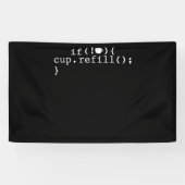 Coffee Refill Software Engineer für intelligente C Banner (Horizontal)