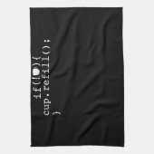 Coffee Refill Software Engineer für intelligente C Geschirrtuch (Vertikal)