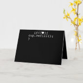 Coffee Refill Software Engineer für intelligente C Karte (Gelbe Blume)