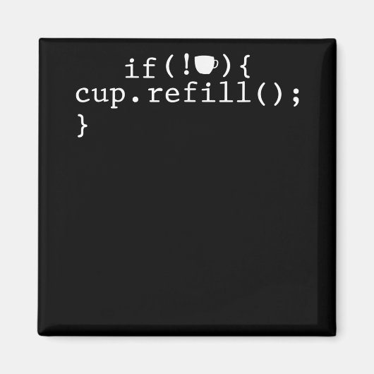 Coffee Refill Software Engineer für intelligente C Magnet (Vorne)