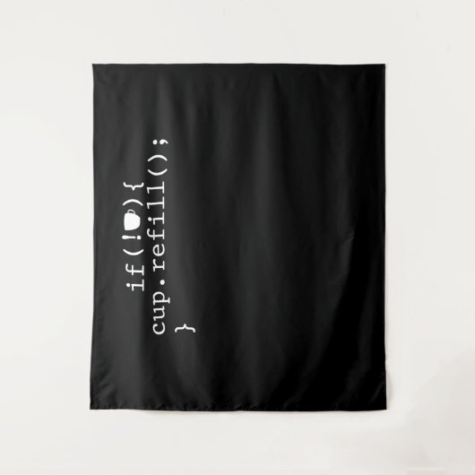 Coffee Refill Software Engineer für intelligente C Wandteppich (Vorderseite)