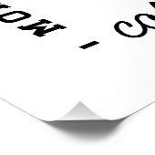 Coffee run club funny running lover aesthetic fun poster (Ecke)