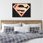 Coffee S Symbol - Rot Leinwanddruck (Insitu (Schlafzimmer))