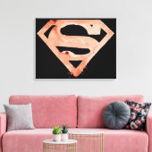 Coffee S Symbol - Rot Leinwanddruck (Insitu (Wohnzimmer))