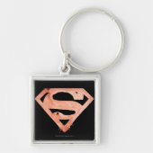 Coffee S Symbol - Rot Schlüsselanhänger (Vorne)