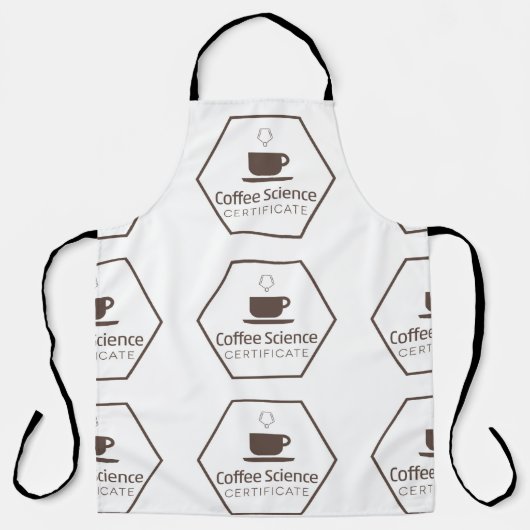"Coffee Science" Schürze (Vorderseite)