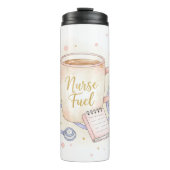 Coffee, Scrubs & Kindness Thermosbecher (Vorderseite)