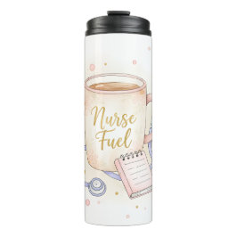 Coffee, Scrubs & Kindness Thermosbecher