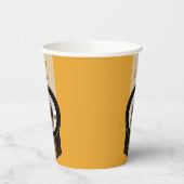 Coffee Shop Custom Business Name Paper Cup Pappbecher (Links)