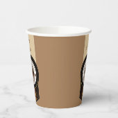 Coffee Shop Custom Business Name Paper Cup Pappbecher (Links)