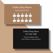 Coffee Shop Kunden belohnen Bulk Business Cards Treuekarte