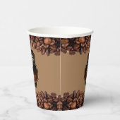 Coffee Shop Kundenspezifische Firmennamen Papierkä Pappbecher (Rechts)