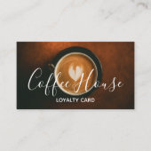 Coffee Shop Loyalty Card - Coffee Cup Treuekarte (Vorderseite)