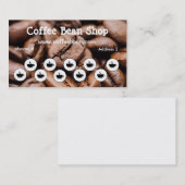 Coffee Shop Loyalty Punch Card Visitenkarten Treuekarte (Vorne/Hinten)