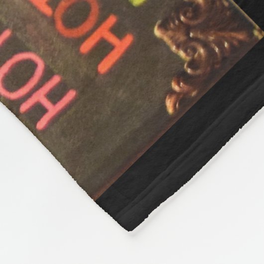 Coffee Shop Menu Board - Fleece Blanket (Ecke)