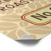 Coffee Shop mit Cup kreieren Sie Ihr eigenes Perso Poster (Ecke)