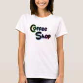 Coffee shop T-Shirt (Vorderseite)