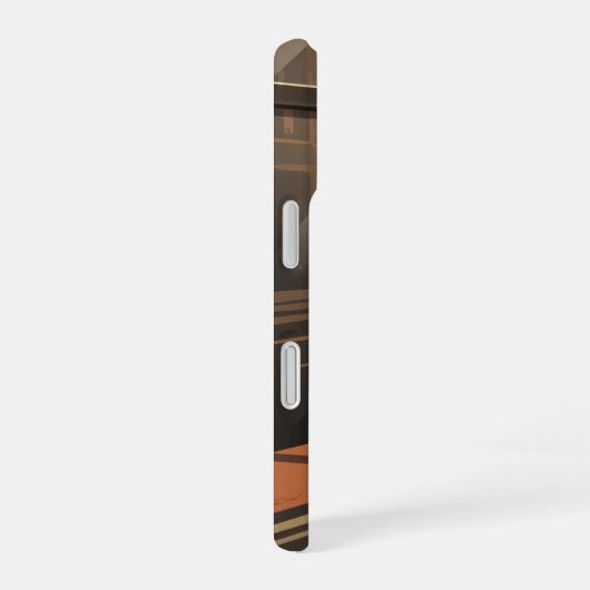 Coffee Shop Window View iPhone 16 Hülle (Rechte Seite)