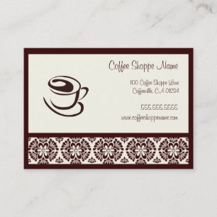 Coffee Shoppe Lochkarten Treuekarte