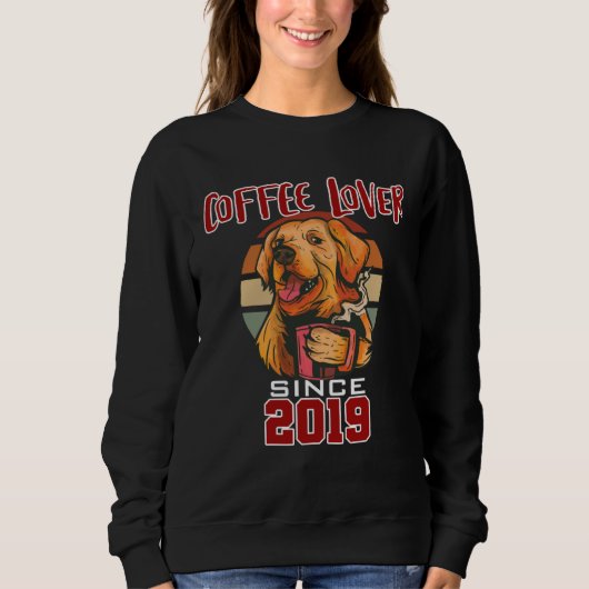 Coffee since 2019 sweatshirt (Vorderseite)