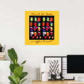 Coffee Slang Tasse Art Poster (Heimbüro)