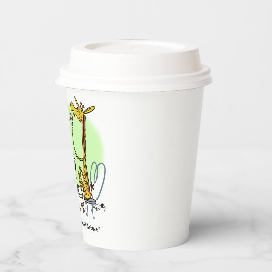 Coffee Slob von Jeff Willis Art Pappbecher (Links)