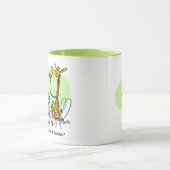 COFFEE SLOB von Jeff Willis Art Tasse (Zentrum)