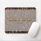 Coffee Slogan senden - Mousepad (Mit Mouse)
