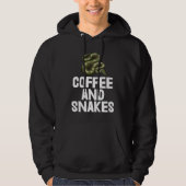 Coffee & Snakes T Python Slithering Tees Funny Sna (Vorderseite)