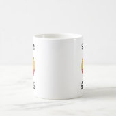 Coffee Spelled Backwards Is EEFFOC – Funny Caffein Kaffeetasse (Mittel)