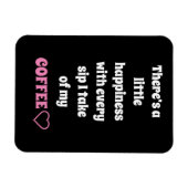 Coffee Sprichwort Magnet (Horizontal)