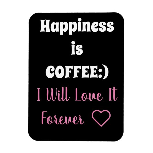 Coffee Sprichwort Magnet (Vertikal)