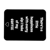 Coffee Sprichwort Magnet (Horizontal)