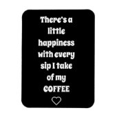 Coffee Sprichwort Magnet (Vertikal)