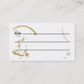 Coffee Stain Schreibwriter Grunge Business Cards Visitenkarte (Rückseite)