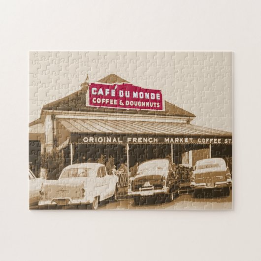 Coffee Stand, New Orleans Puzzle (Horizontal)